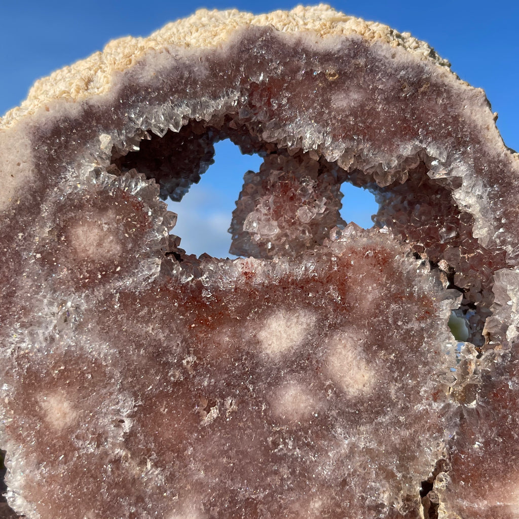 Pink Sugar Amethyst for emotional healing