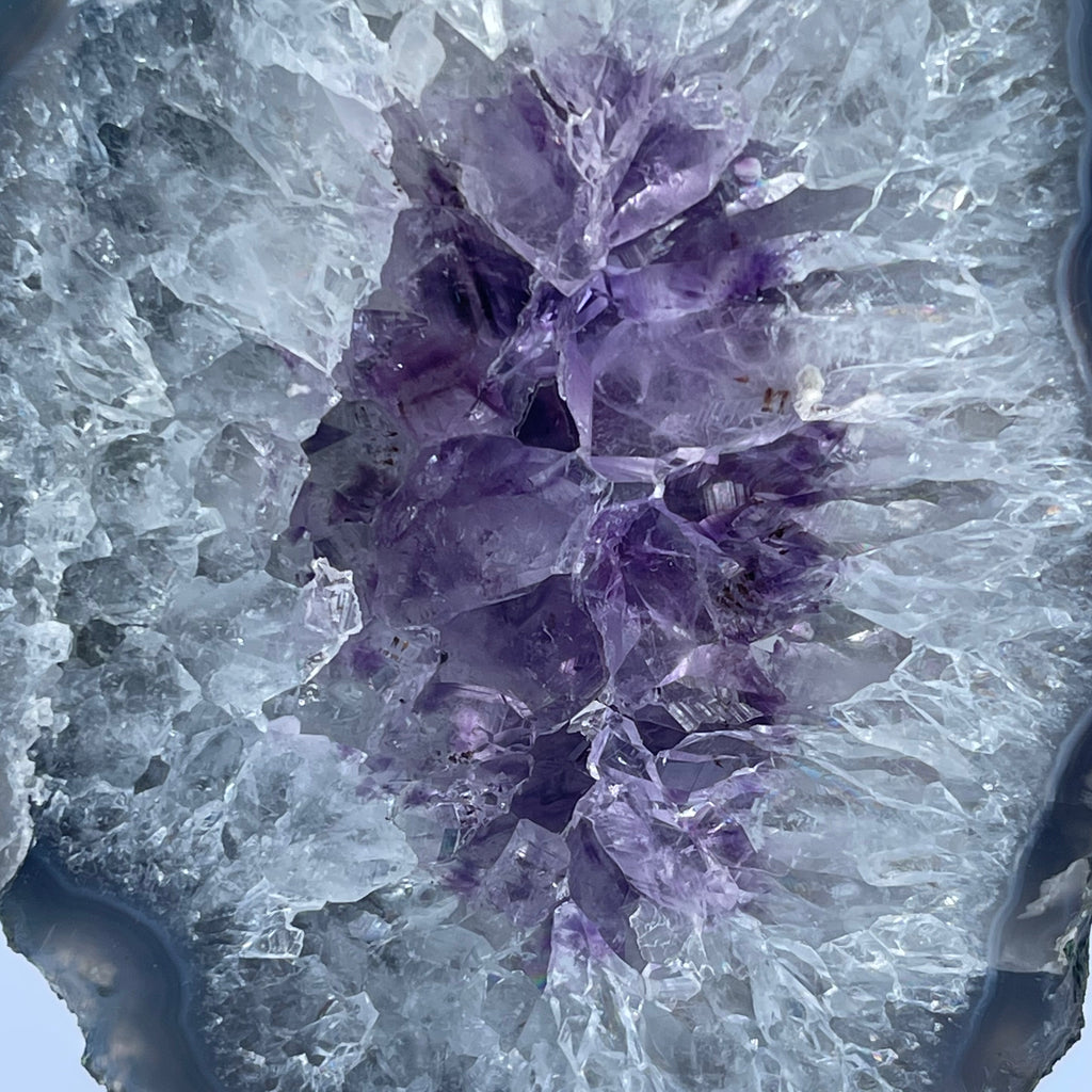 Purple Amethyst on Stand from Brazil