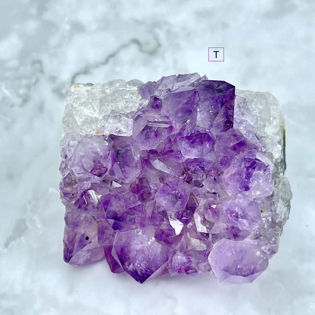 Purple Amethyst Clusters From Uruguay 