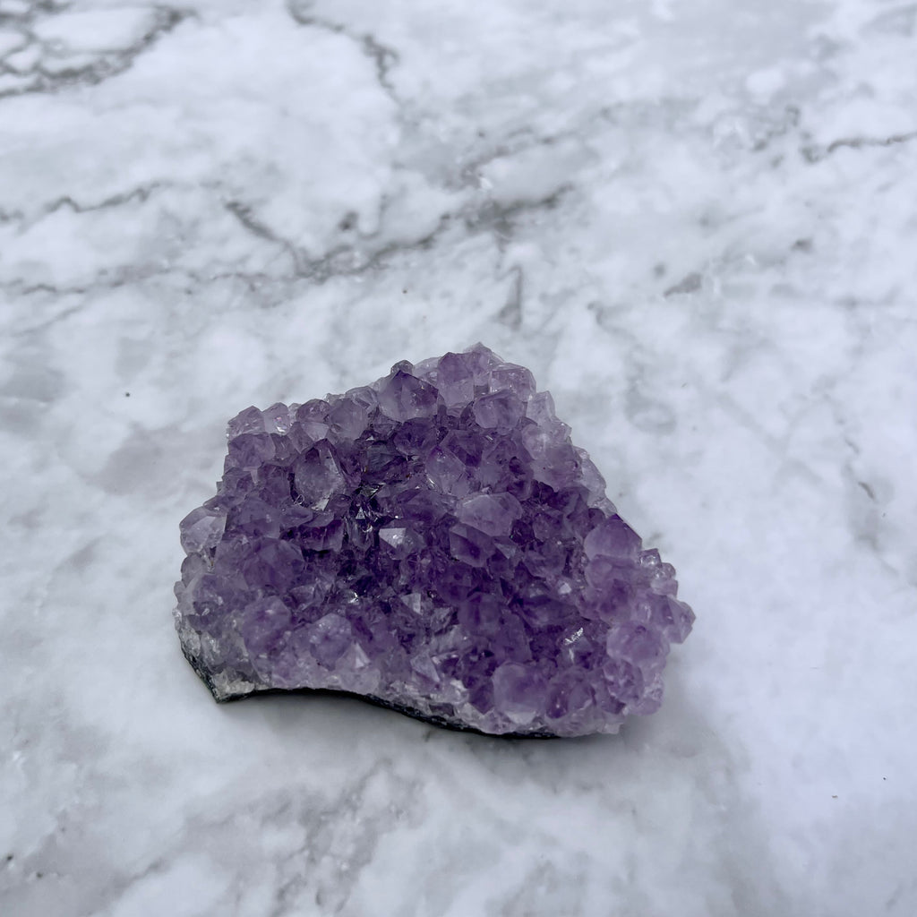 Dark Purple Amethyst Clusters for relieving stress and anxiety