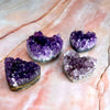 Mini Hearts Amethyst Clusters High Vibration 