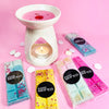 Pink Wax Melt Tea Light Burner